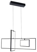 ONLI - LED Luster na lanku SQUID LED/60W/230V 4000K čierna