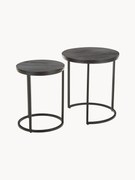 Súprava pomocných stolíkov z mangového dreva Andrew, 2 ks