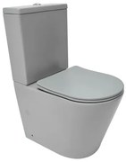 Wc kombi kombinovaný SAT Infinitio šedá mat Vario SATINF031VPSNLGRM