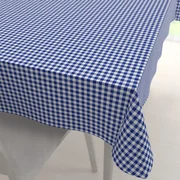 Biante Bavlnený obdĺžnikový obrus Sandra SA-057 Modro-biele kocky 50x100 cm