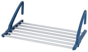 WENKO 63005800 - Sušiak na prádlo 37,5x21 cm nerez/strieborná/modrá