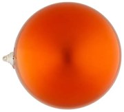 DECOLED Plastová guľa, priemer 30 cm, medená, lesklá