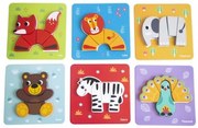 Tooky Toys Moje prvé puzzle: Zvieratá