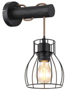 Globo 15326NWB - Nástenné svietidlo MINA 1xE27/40W/230V