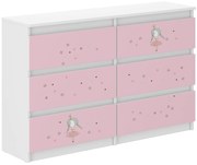 Detská komoda R120 - PRINCEZNÁ