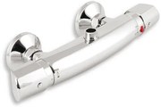 Sprchová termostatická batéria Novaservis Metalia 57 s horným vývodom 150 mm chróm 57963 / 1,0
