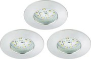 Briloner 8316-039-SADA 3x LED Stmievateľné kúpeľňové svietidlo LED/5,5W/230V IP44
