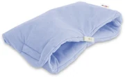 Luxusný rukávnik na kočík Velvet Baby Nellys, 40 x 20cm - sv. modrá