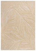 Kusový koberec Solace Lino Leaf Natural, 120x170, béžová, obývacia izba, Flair Rugs