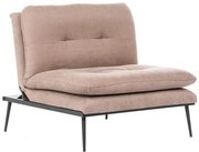 Rozkladacie kreslo SPEAKY hnedé