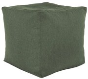 Taburetka melanž zelená kocka Eco