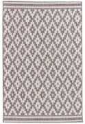 Koberec Modern Rhombs mink/beige 160 x 230 cm