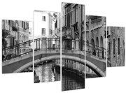 Obraz - Pohľad na Benátky (150x105 cm)