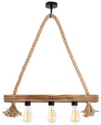 Luster na lanku EREBOS 3xE27/40W/230V