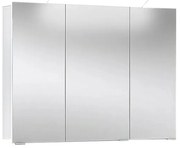 Camargue Zrkadlová skrinka s LED osvetlením, 93 × 68 × 16 cm, antracit