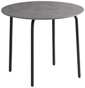 Stôl Remi TD-2278 betón/čierna