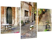 Obraz - Staré ulice Ríma (90x60 cm)