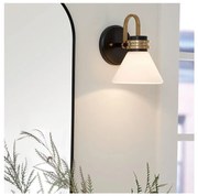 Kichler KL-FARUM1-BK - LED Kúpeľňová lampa FARUM 1xG9/3W/230V čierna/mosadz