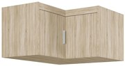 Nadstavec na skriňu Elena 2D Rohová dub sonoma