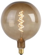 E27 Stmievateľná LED žiarovka G200 hnedá 4W 130lm 1800K