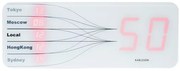 Nástenné hodiny KW0033WH Karlsson 40cm