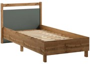 Posteľ Indygo L90 dub wotan-green