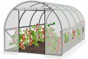 Záhradný fóliovník biely 6x3x2 m GARDEN LINE - TUN5214