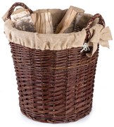 Kôš prútený záhradný s jutou Madeira III.priemer 50 x 50 (cm)