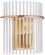 Globo 15698WM - Nástenné svietidlo GORLEY 1xE27/60W/230V zlatá