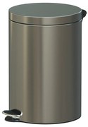 Alda Pedálový odpadkový koš Freedom Fresh 20 l, nehrdz. oceľ. mat, 20 l