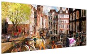 Obraz - Amsterdam (120x50 cm)