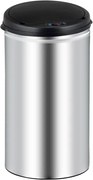 Bezkontaktný Jumbo koš XL 50 litrov strieborna