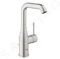 Grohe Essence - Umývadlová batéria s výpustom, supersteel 32628DC1