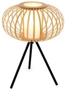 Briloner 7759011 - Stolná lampa 1xE27/10W/230V bambus