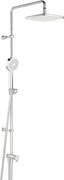 Hansa Basicjet sprchový systém na stenu bez batérie chróm 44380300