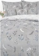 Obliečky mikroplyš Exclusive – Chloe sivá 140 × 200 cm, 70 x 90 cm