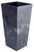 Plastový kvetináč DURS125E 12,5 cm - antracit