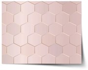 Sablio Plagát Rose gold - 60x40 cm