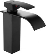 Mexen Aries umývadlová batéria, čierna - 744800-70