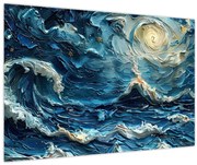 Obraz - Maľba oblohy a mora (90x60 cm)