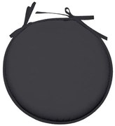 Podsedák na stoličke NELSON guľatý antracitový 1 ks