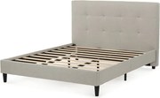 Manželská posteľ béžová 160x200 cm BED-M160 CRM2
