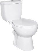 Novoterm WC kombi NV-Tetra so zadným odpadom a SoftClose sedadlom