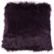 Dekoračný povlak na vankúš FAUX FUR longhair 50x50 cm, fialový