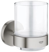 GROHE 41194DC0 - Sklenený pohárik s nerezovým držiakom START