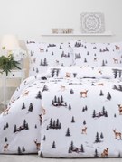 Obliečky mikroplyš Exclusive – Zimný les