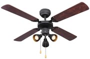 Globo 3357 - Stropný ventilátor HARVEY 3xGU10/50W/230V