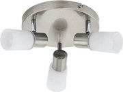 Eglo 55428 - LED Bodové svietidlo 3xE14/4W/230V pr. 21 cm matný chróm