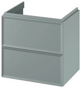 Cersanit S1021-003 - Závesná kúpeľňová skrinka pod umývadlo MILLE 60x45 cm mintová