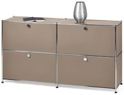 Kovová odkladacia skrinka »CN3« so 4 výklopnými priečinkami